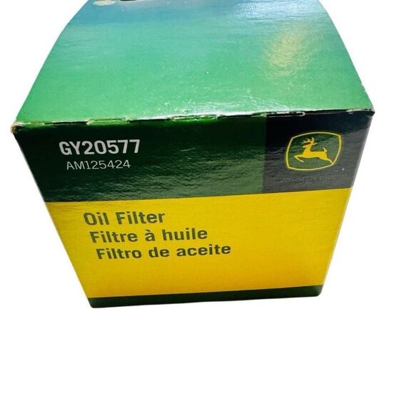Genuine John Deere GY20577 AM125424 Oil Filter New - Picture 1 of 5
